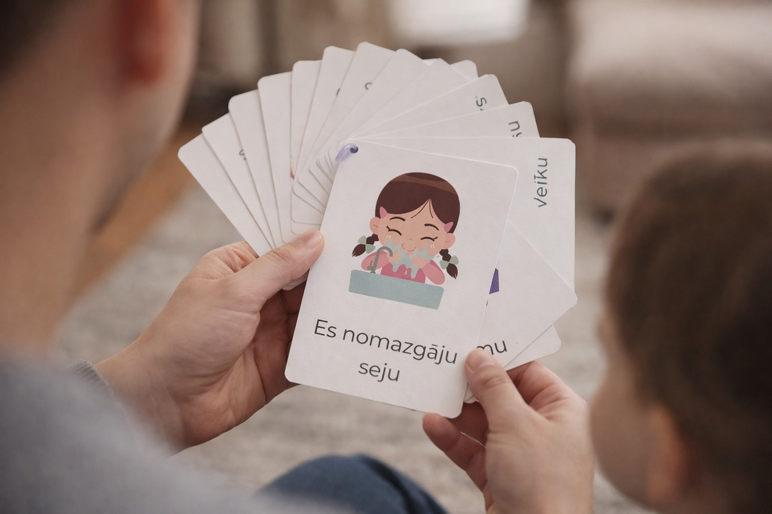 Kā lietot Eva Kids kartītes